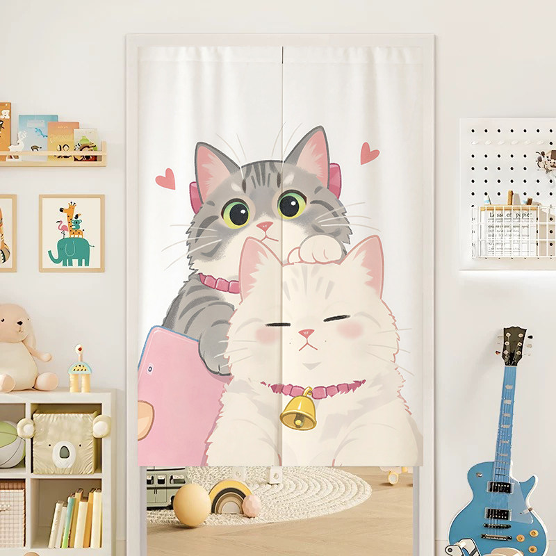 Noren Curtain Doorway - Cortina de Porta Noren VIKAMA com