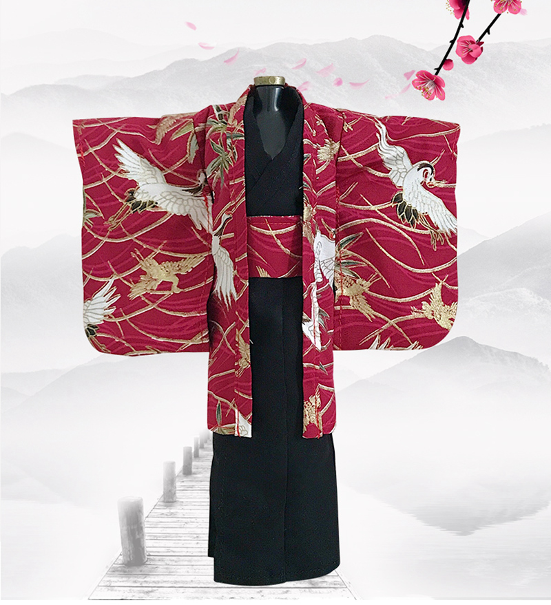 Japanese For Lifestyle - Conjunto de quimono japonês bjd 1/8