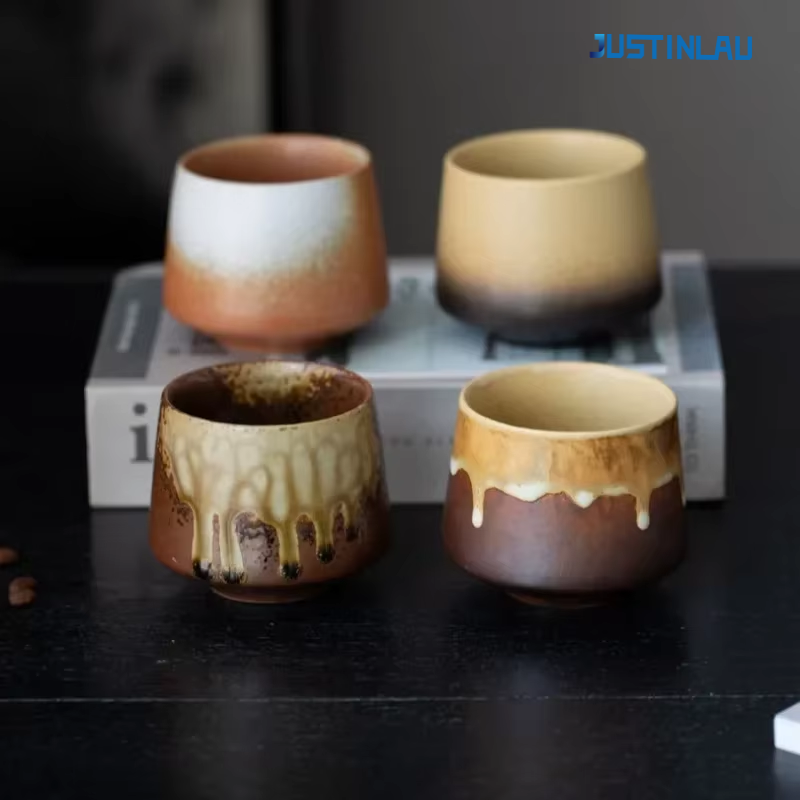 Is Japanese Lifestyle Healthy - JUSTINLAU Novas Canecas de Cerâmica Vintage,