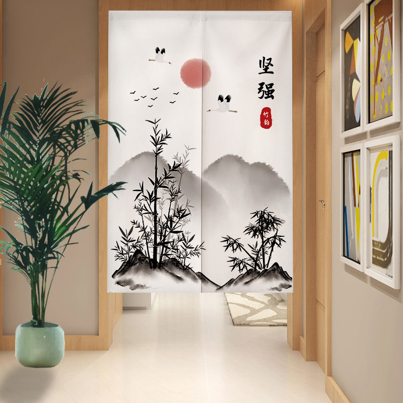 Chinês boa sorte símbolo porta - Noren Curtain Doorway avaliação e preço
