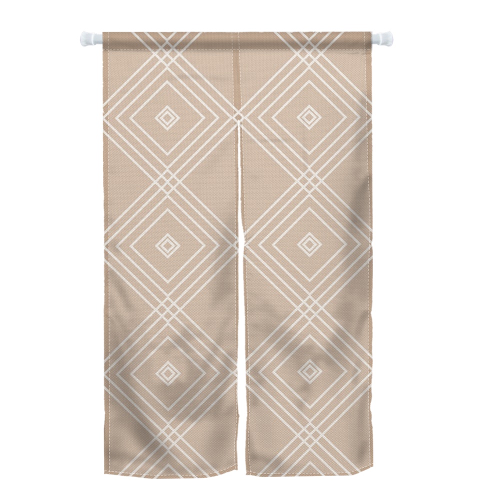 Cortina geométrica japonesa pa - Noren Curtain Doorway avaliação e preço