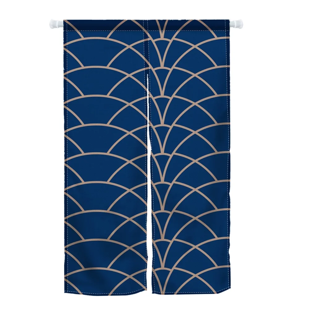 Cortina geométrica japonesa pa - Noren Curtain Doorway avaliação e preço