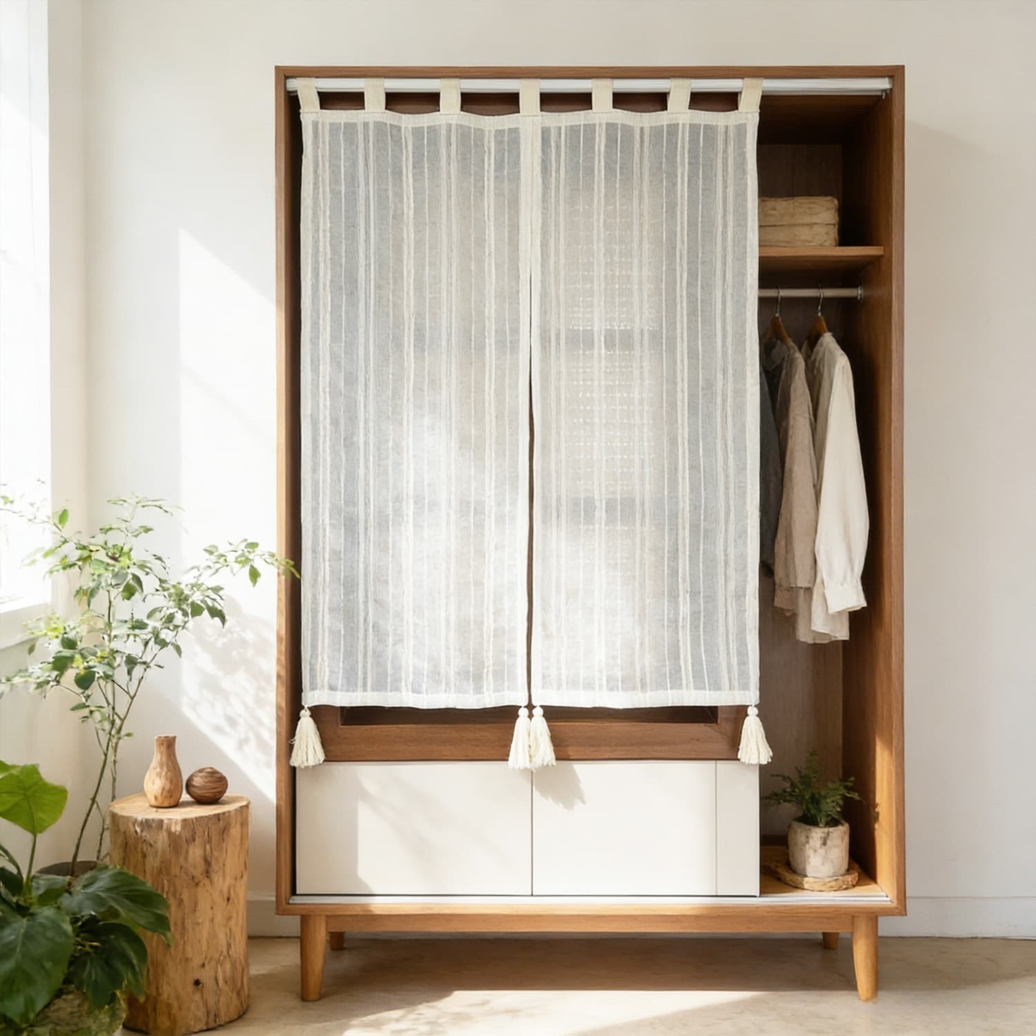 Cortina Longa Japonesa Noren L - Noren Curtain Doorway avaliação e preço