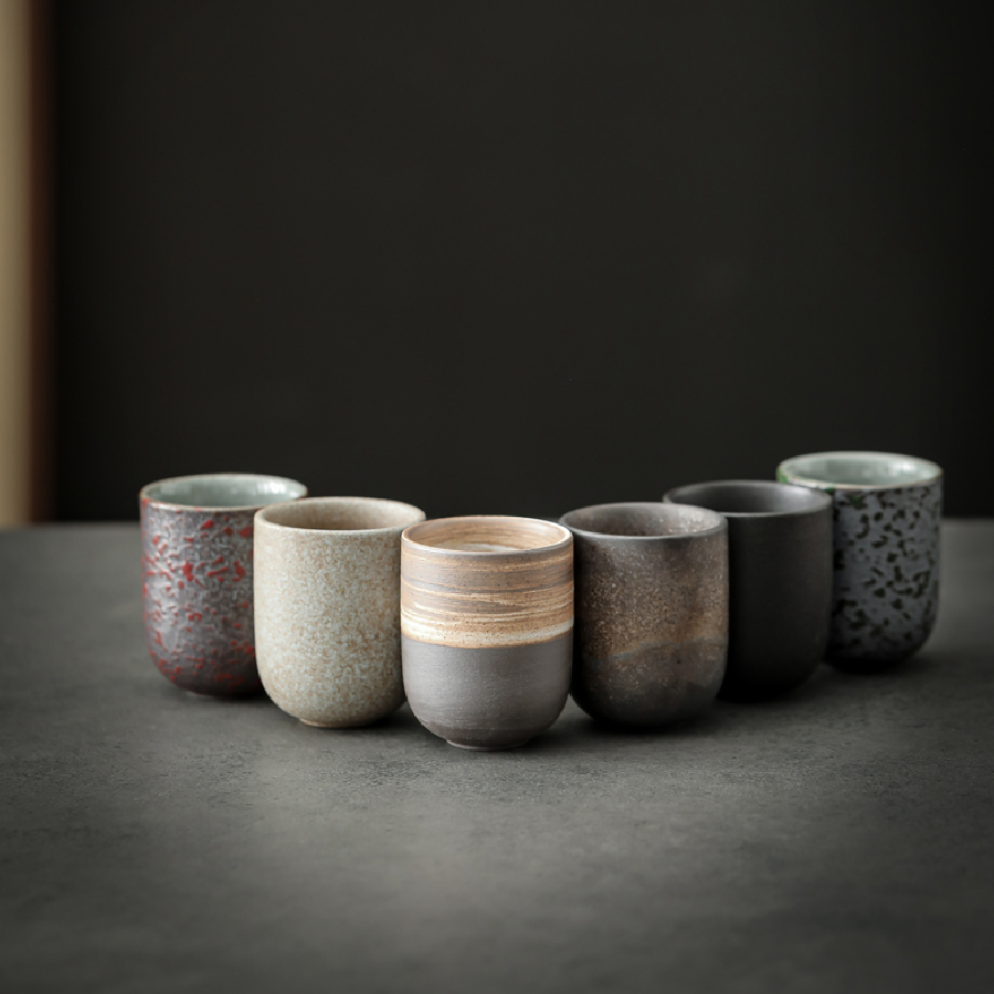 Novo vintage cerâmica copos ja - Is Japanese Lifestyle Healthy avaliação e preço