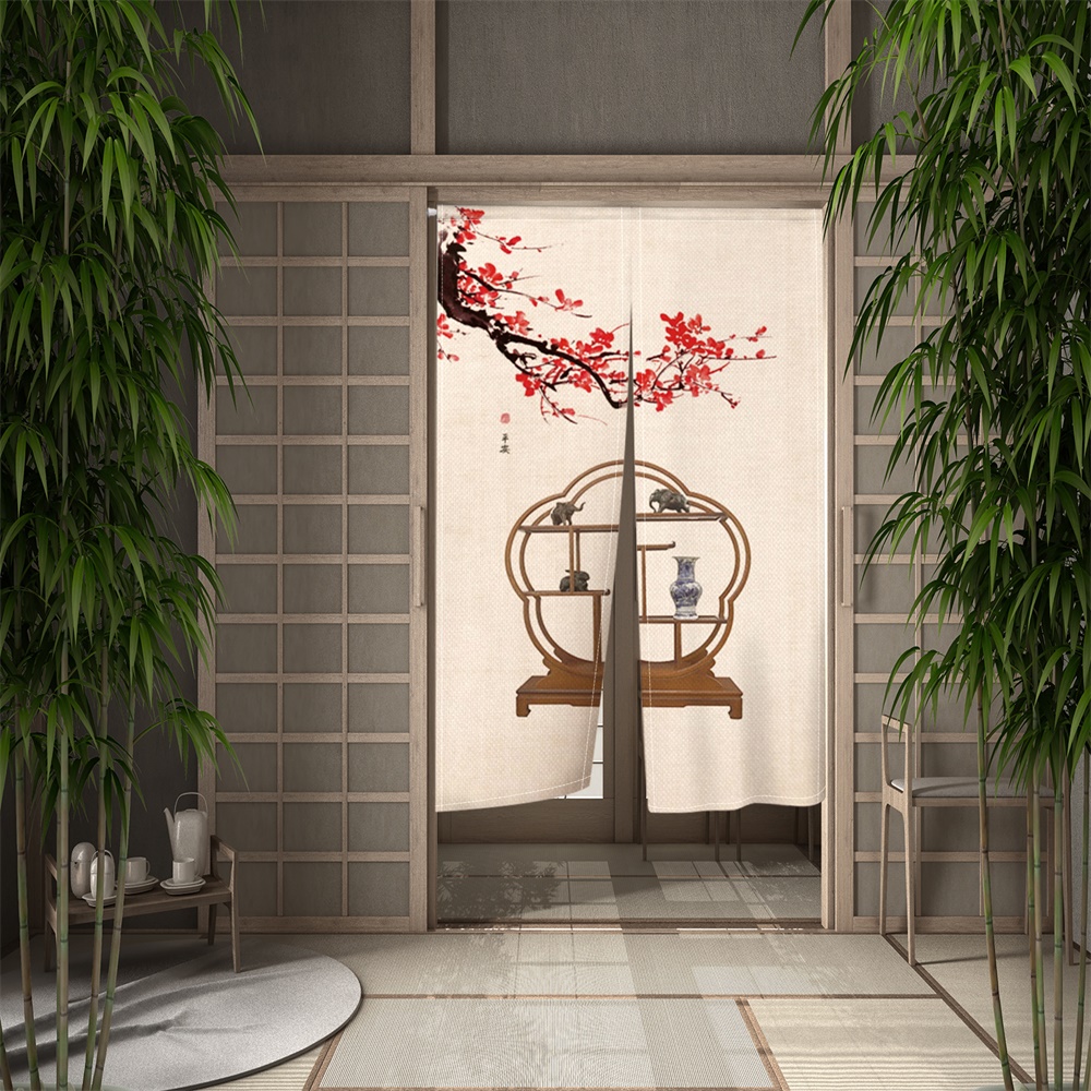 Decoração Japonesa Noren Porta - Noren Curtain Doorway avaliação e preço