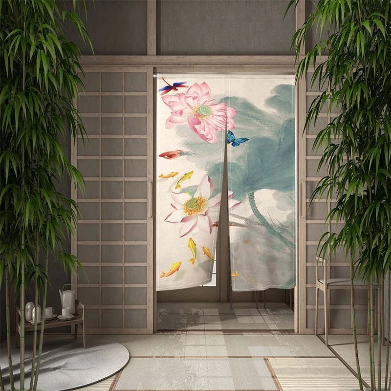 Japonês noren porta chinesa tr - Noren Curtain Doorway avaliação e preço
