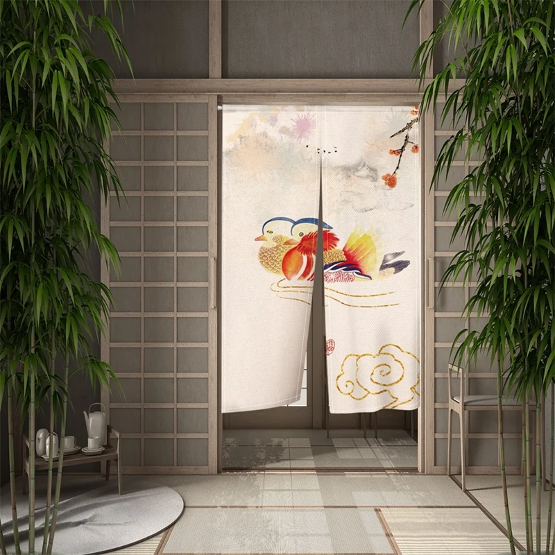 Japonês noren porta chinesa tr - Noren Curtain Doorway avaliação e preço