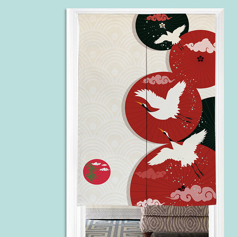 Chinês noren porta cortinas bê - Noren Curtain Doorway avaliação e preço