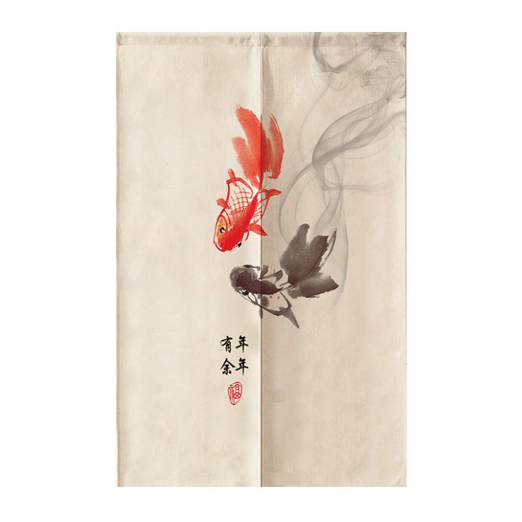 Personagem antigo peixe japonê - Noren Curtain Doorway avaliação e preço